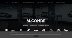 Desktop Screenshot of mconde.com